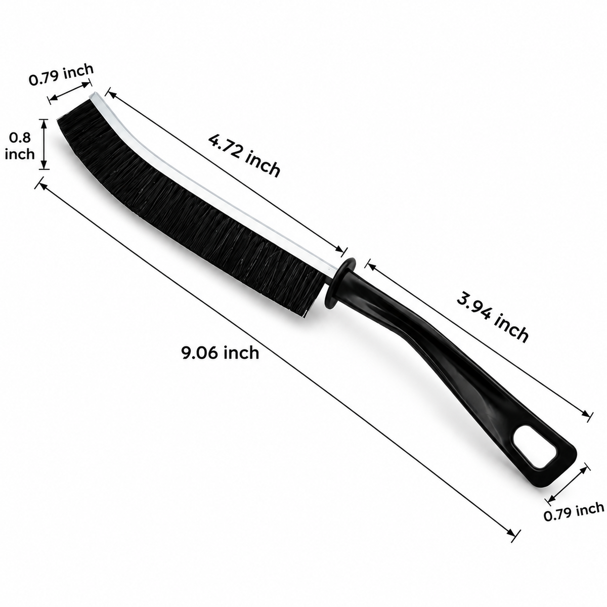 Long Handle Crevice Cleaning Brush