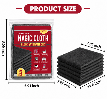 Magic Cloth  Reusable Microfiber Cloth with No Water Stains