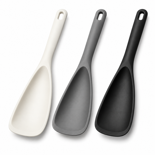 Silicone Cooking Spoon Spatula For Non-stick Cookware