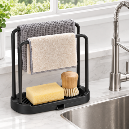 Kitchen Sink Rack Tray Organizer Stand