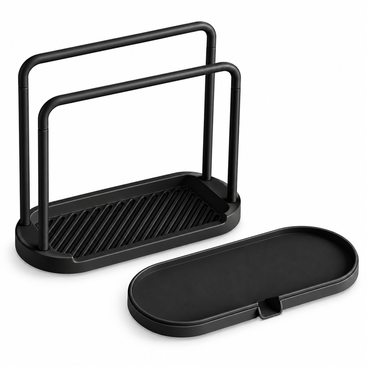 Kitchen Sink Rack Tray Organizer Stand